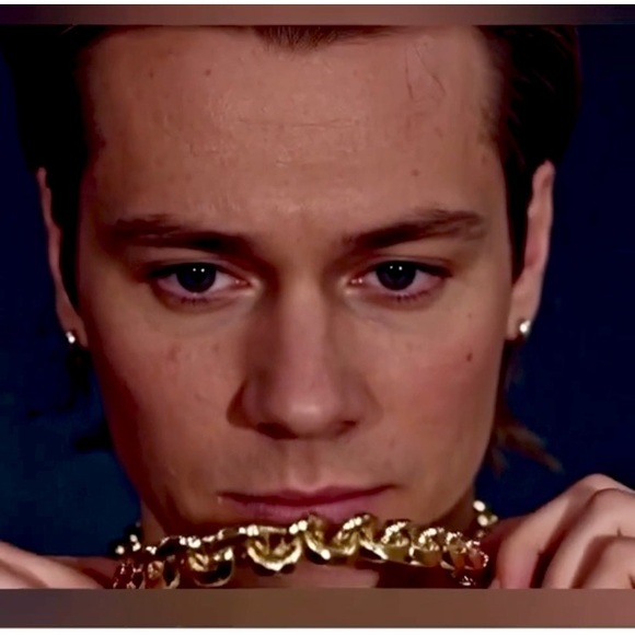 Bismark 25”/8mm Chain  gold plated 18K  NWOT - Picture 7 of 16